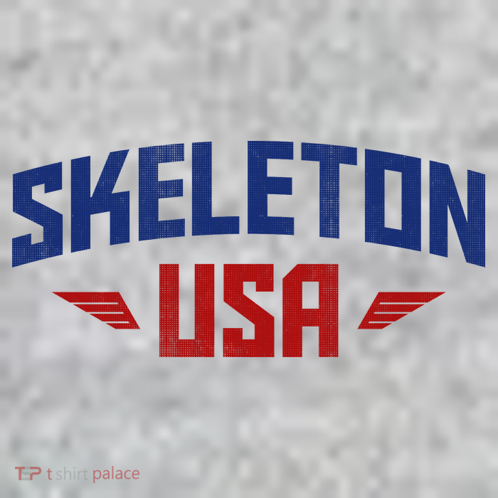 USA Skeleton Team Premium T-Shirt