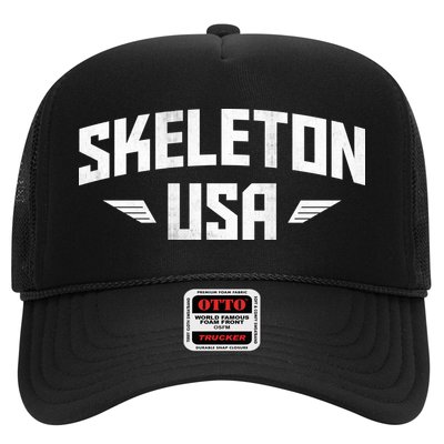 USA Skeleton Team Trucker Hat