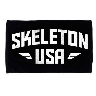 USA Skeleton Team Microfiber Hand Towel