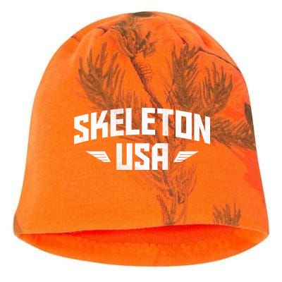 USA Skeleton Team Kati - Camo Knit Beanie