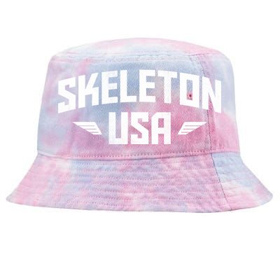 USA Skeleton Team Tie-Dyed Bucket Hat