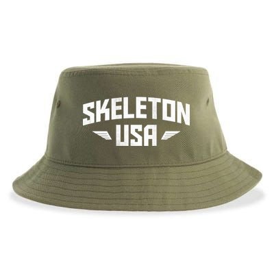 USA Skeleton Team Sustainable Bucket Hat