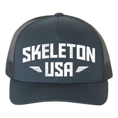 USA Skeleton Team Yupoong Adult 5-Panel Trucker Hat