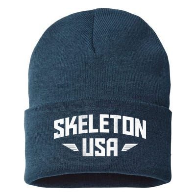 USA Skeleton Team Sustainable Knit Beanie