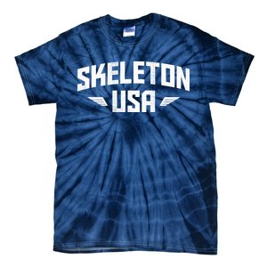 USA Skeleton Team Tie-Dye T-Shirt