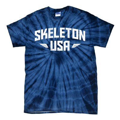 USA Skeleton Team Tie-Dye T-Shirt