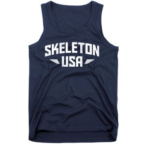 USA Skeleton Team Tank Top