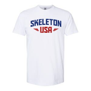 USA Skeleton Team Softstyle® CVC T-Shirt