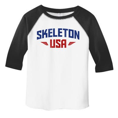 USA Skeleton Team Toddler Fine Jersey T-Shirt