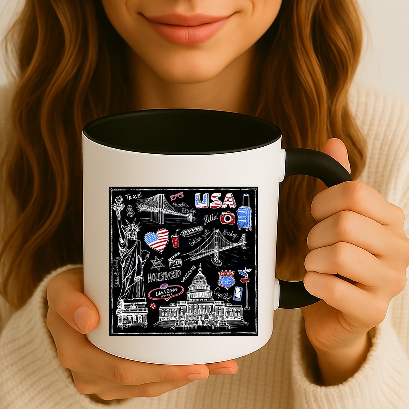 USA Sketch Mug