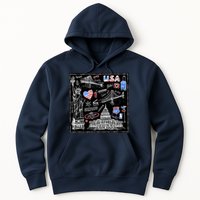 USA Sketch Hoodie