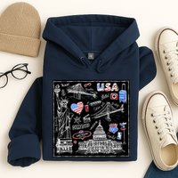 USA Sketch Hoodie
