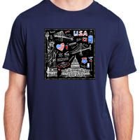 USA Sketch Adult ChromaSoft Performance T-Shirt