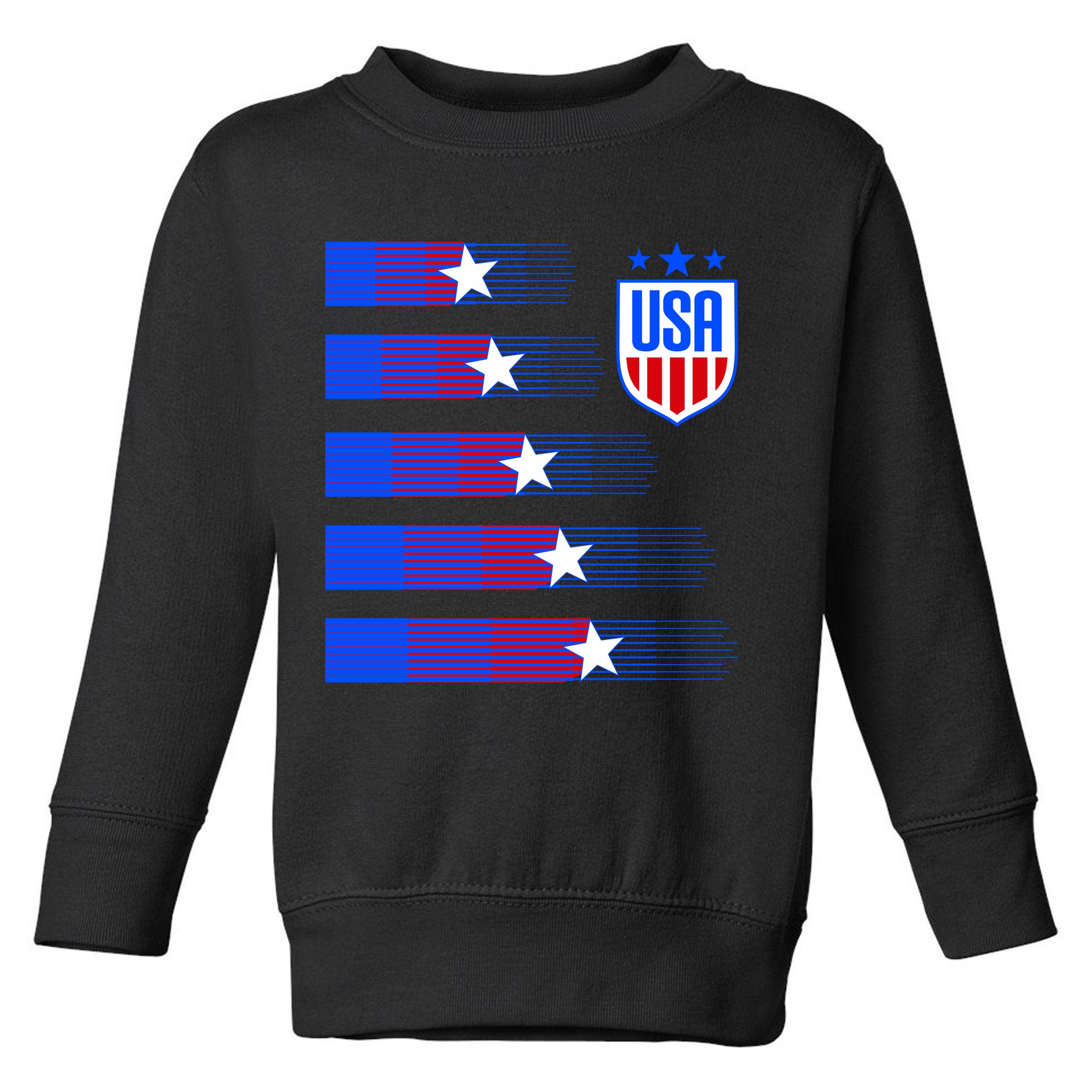 USA Soccer American Team Jersey Toddler Sweatshirt