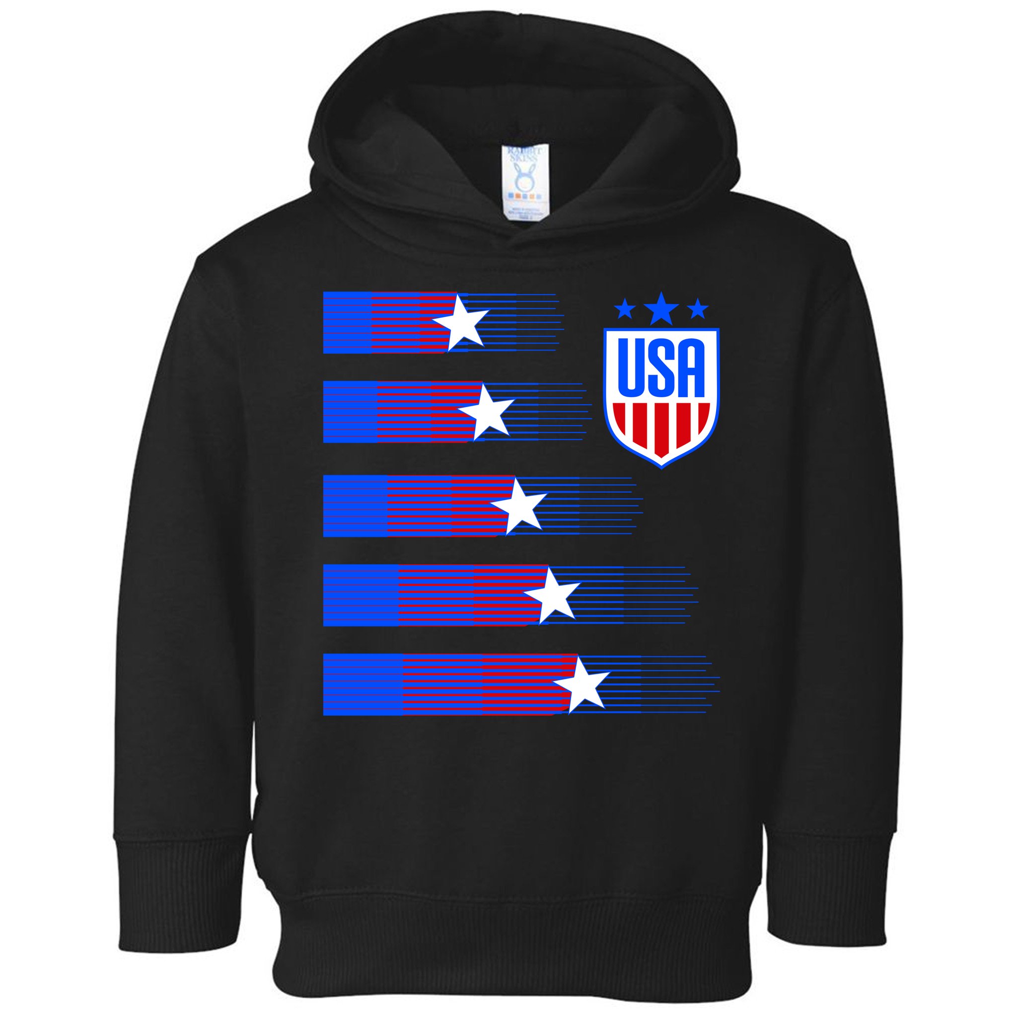 USA Soccer American Team Jersey Toddler Hoodie