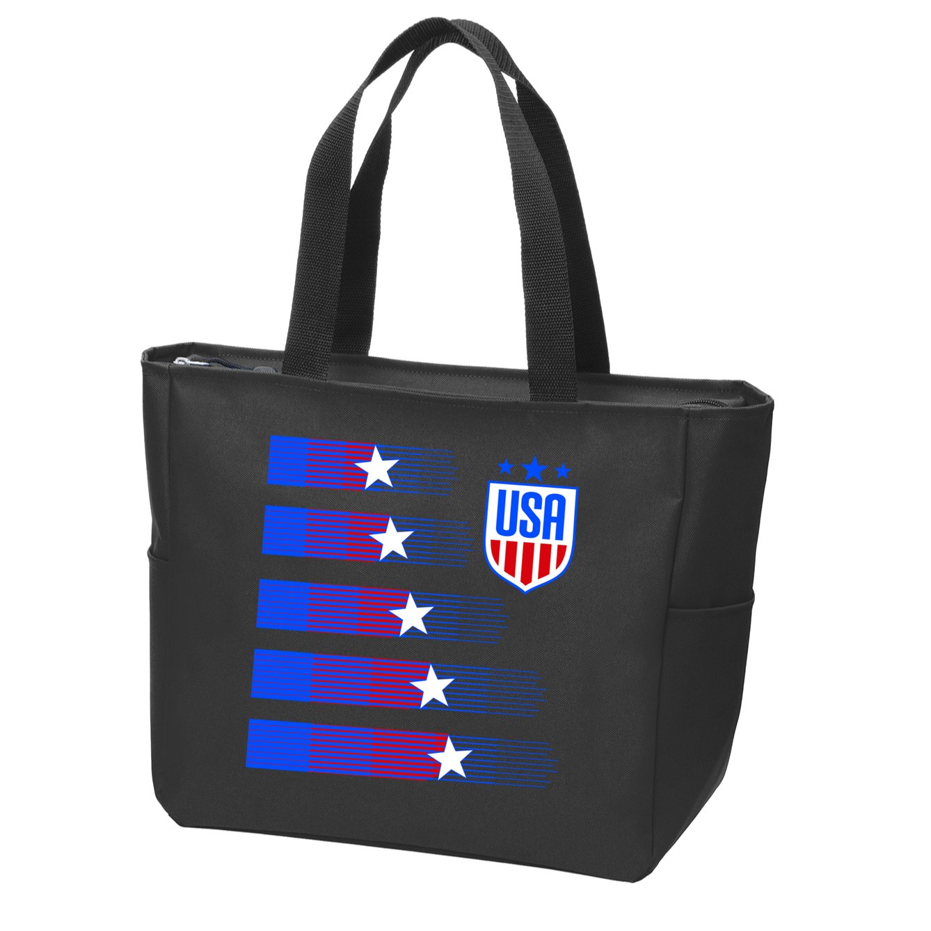 USA Soccer American Team Jersey Zip Tote Bag