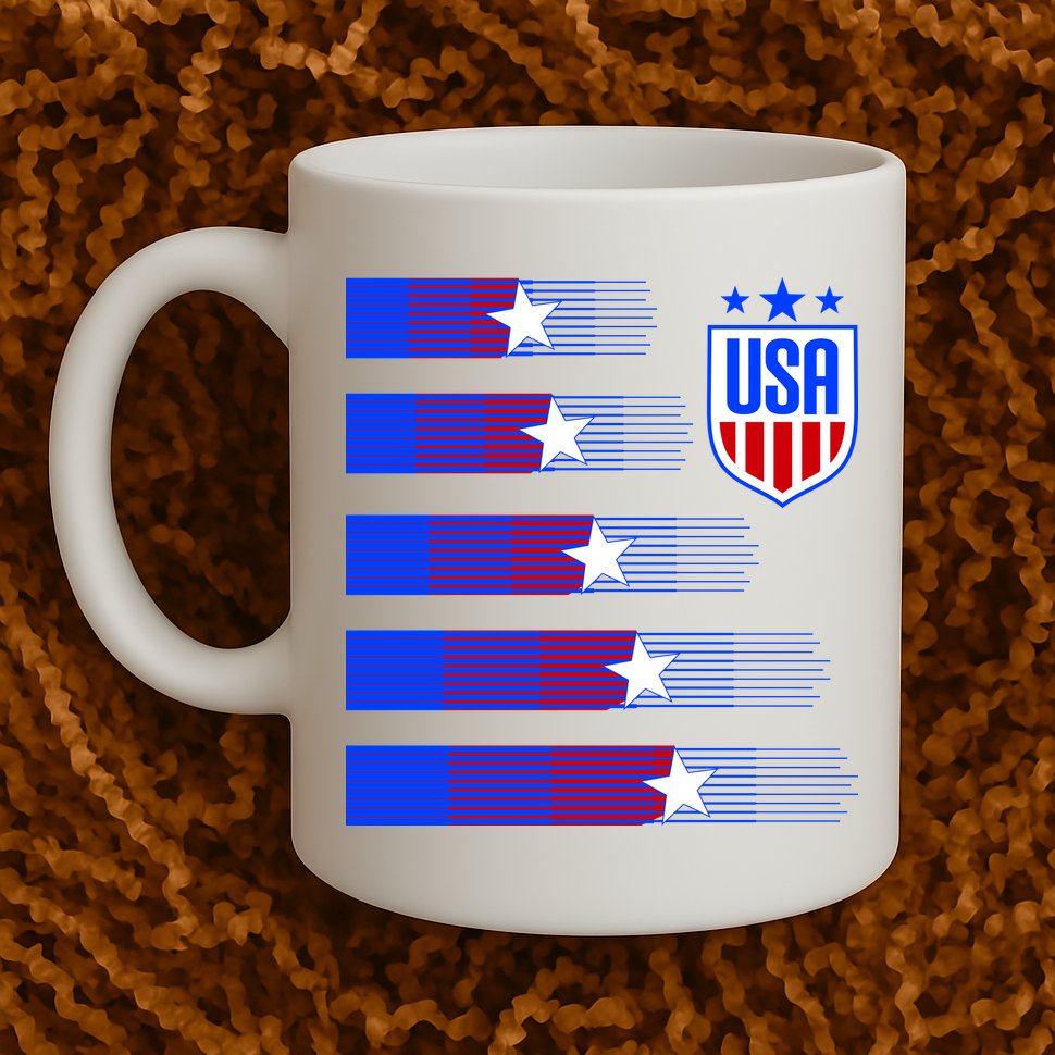 USA Soccer American Team Jersey Mug