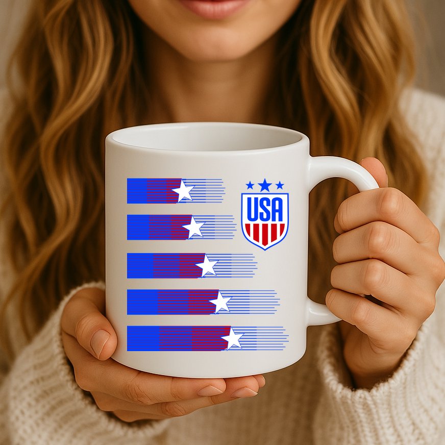 USA Soccer American Team Jersey Mug