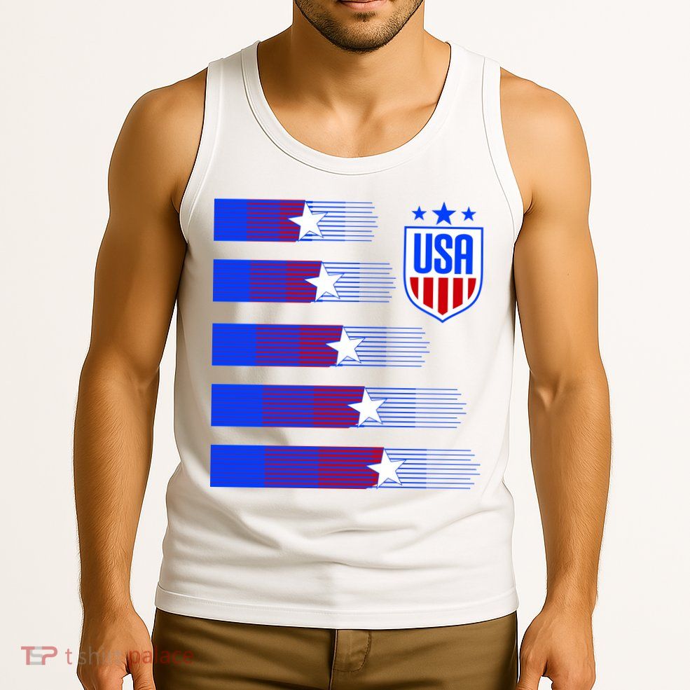 USA Soccer American Team Jersey Tank Top