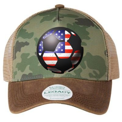 USA Soccer Ball Legacy Tie Dye Trucker Hat