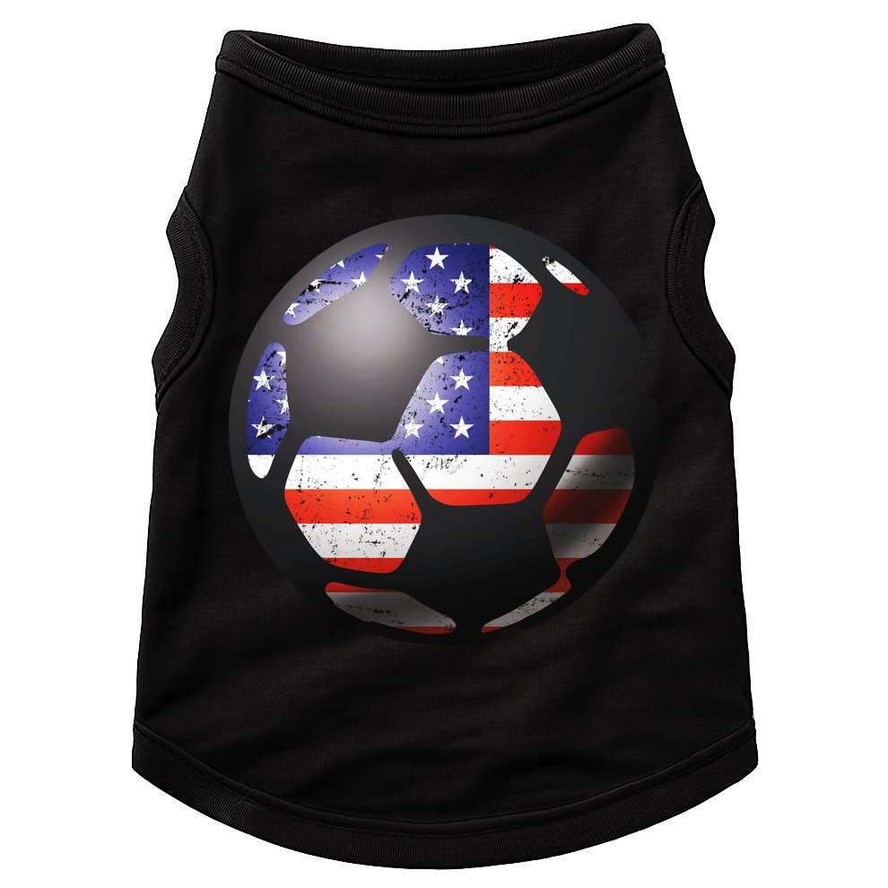 USA Soccer Ball Doggie Tank