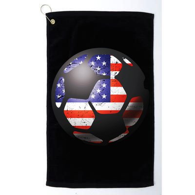USA Soccer Ball Golf Towel
