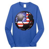 USA Soccer Ball Long Sleeve Shirt