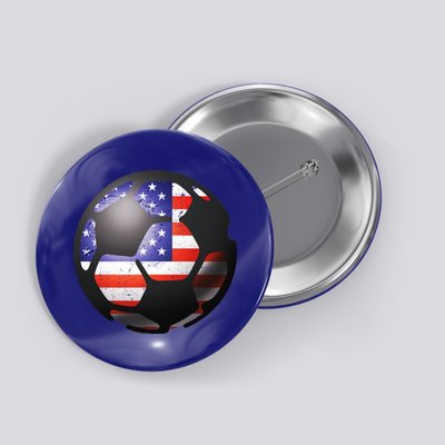 USA Soccer Ball Button