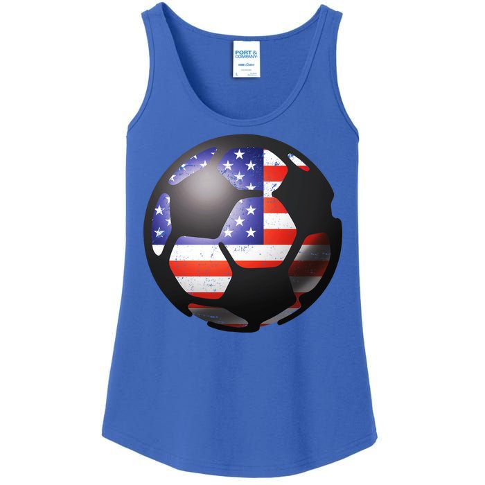 USA Soccer Ball Ladies Essential Tank