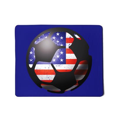 USA Soccer Ball Mousepad