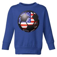 USA Soccer Ball Toddler Sweatshirt