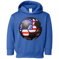 USA Soccer Ball Toddler Hoodie