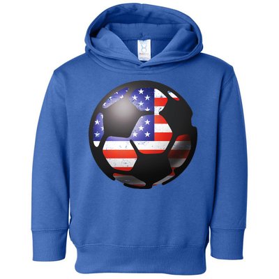 USA Soccer Ball Toddler Hoodie