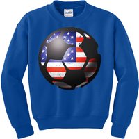 USA Soccer Ball Kids Sweatshirt