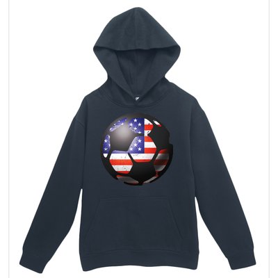 USA Soccer Ball Urban Pullover Hoodie