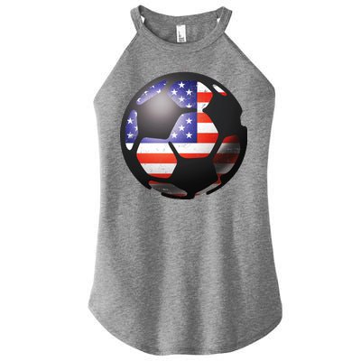 USA Soccer Ball Women’s Perfect Tri Rocker Tank