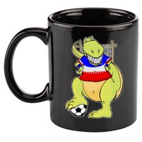 USA Soccer T-Rex 11oz C Handle Ceramic Mug