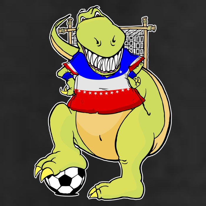 USA Soccer T-Rex 11oz C Handle Ceramic Mug