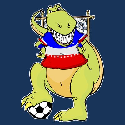 USA Soccer T-Rex T-Shirt