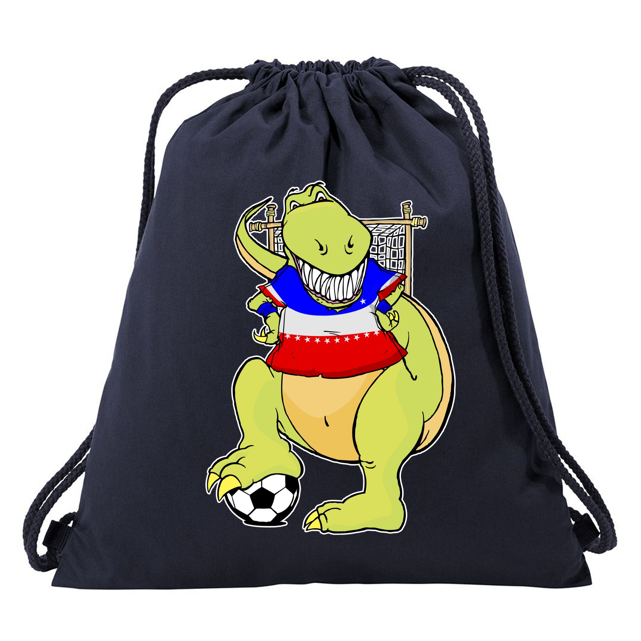 USA Soccer T-Rex Drawstring Bag