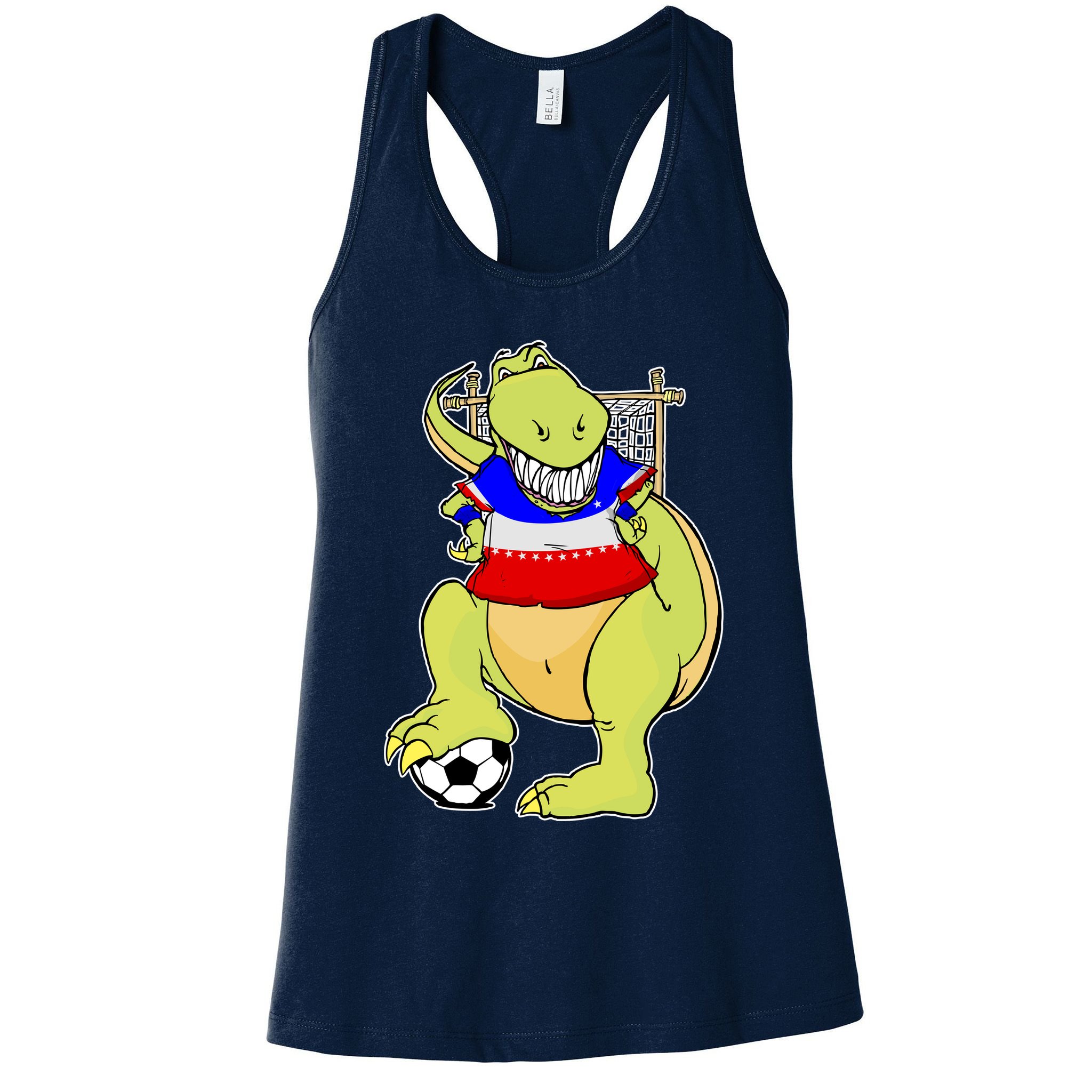 USA Soccer T-Rex Womens Tank Top