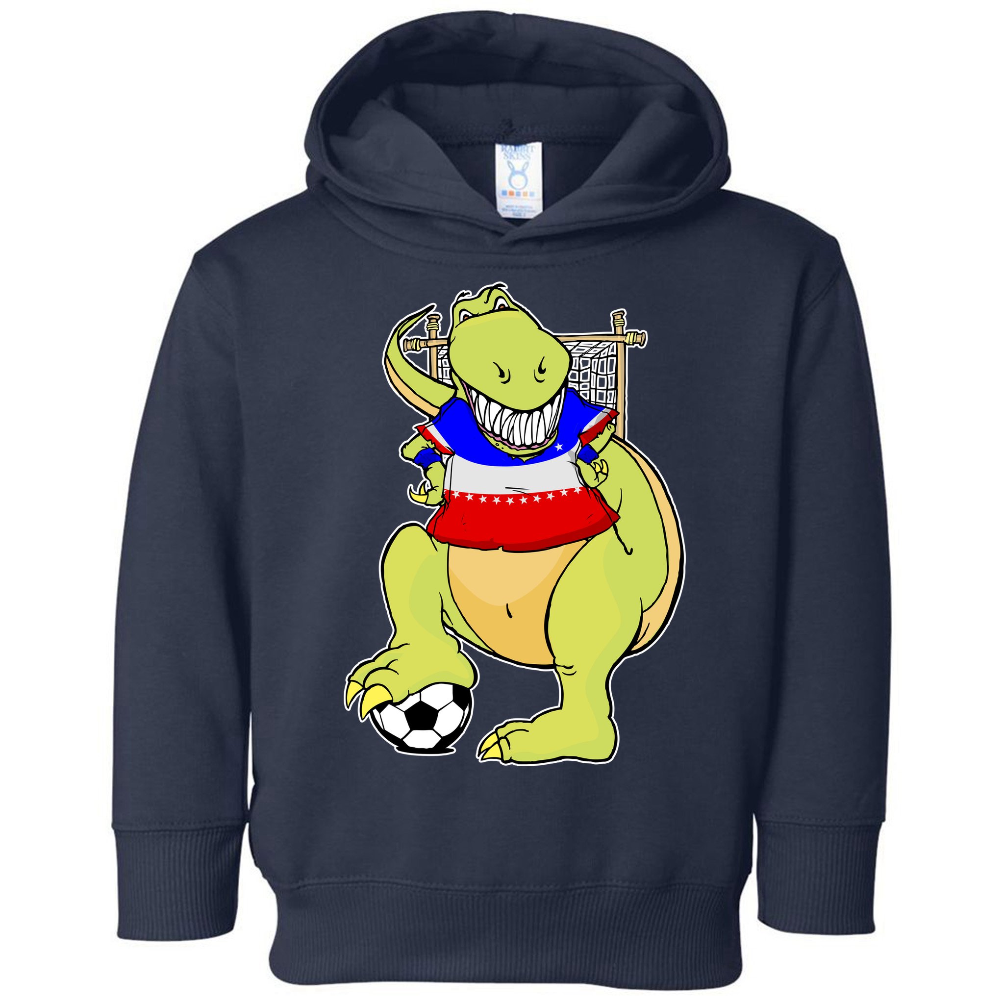 USA Soccer T-Rex Toddler Hoodie