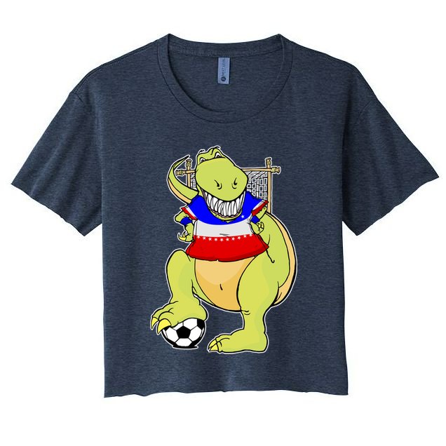 USA Soccer T-Rex Crop Top
