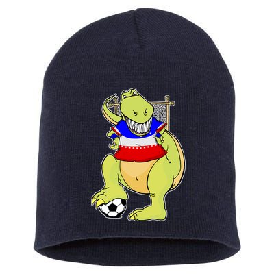 USA Soccer T-Rex Short Acrylic Beanie