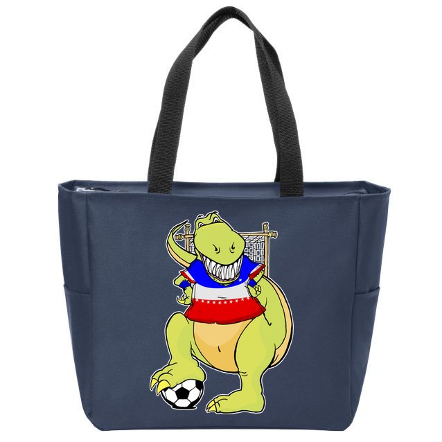 USA Soccer T-Rex Zip Tote Bag