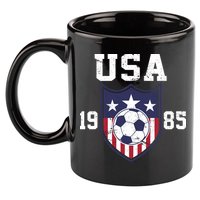 USA Soccer Team 1985 11oz C Handle Ceramic Mug
