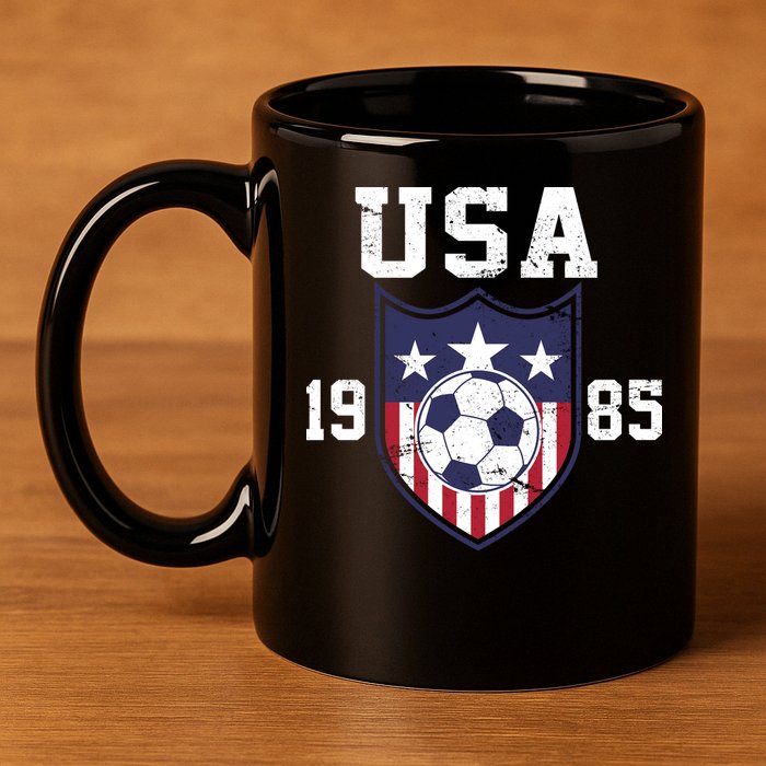 USA Soccer Team 1985 11oz C Handle Ceramic Mug