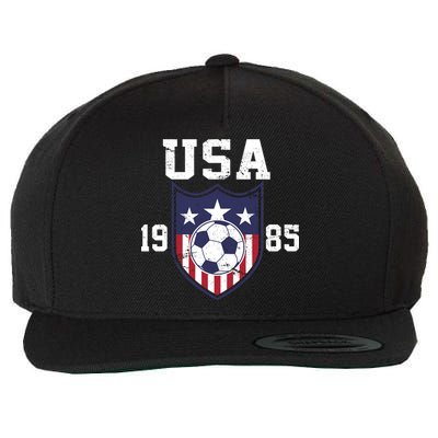 USA Soccer Team 1985 Wool Snapback Cap