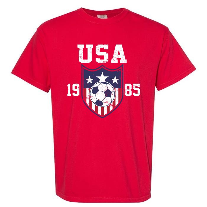 USA Soccer Team 1985 Garment-Dyed Heavyweight T-Shirt