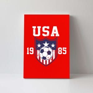 USA Soccer Team 1985 Canvas